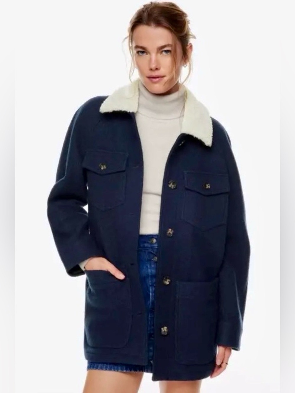 Aritzia Wilfred Free Coat